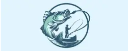 ezboat_fishingのロゴ