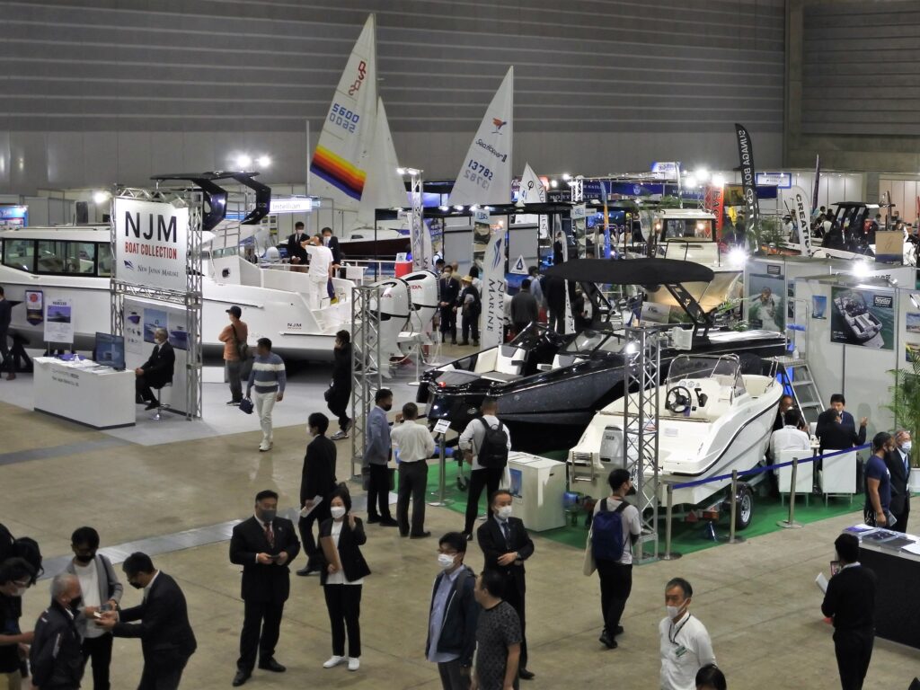ジャパンインターナショナルボートショー2023パシフィコ横浜会場の様子